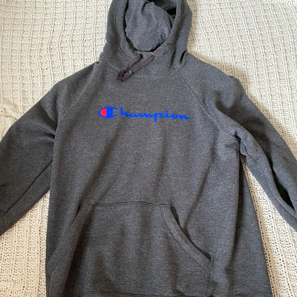grey champion sweatshirt